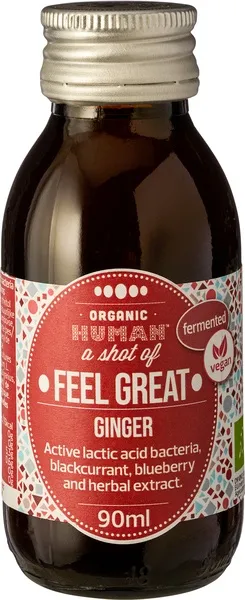 Organic Human Shot Gember (90 ml)
