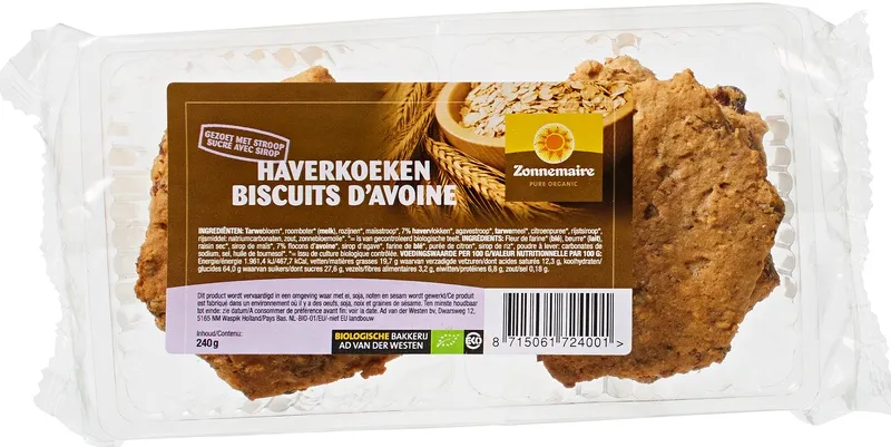 Zonnemaire Haverkoeken (240 gr)