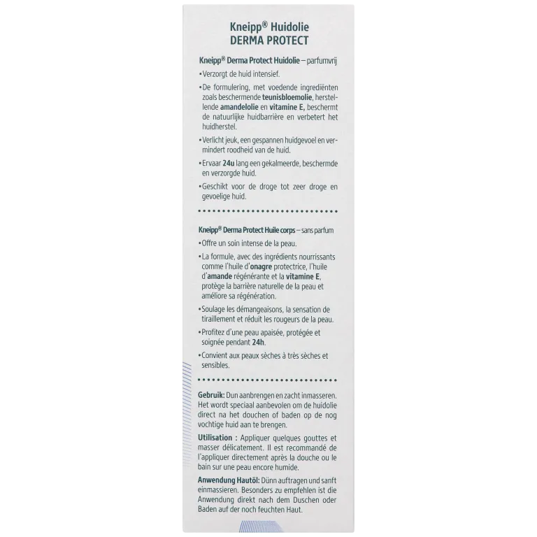 Kneipp Body Oil Derma Protect (Met Pompje) (100 ml) - image 2