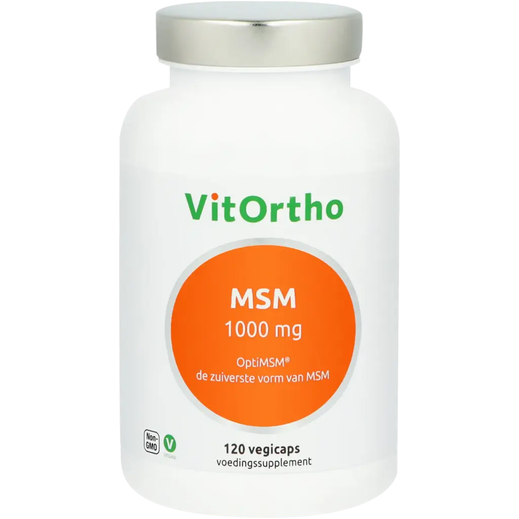 VitOrtho MSM 1000mg OptiMSM (120 vega capsules)