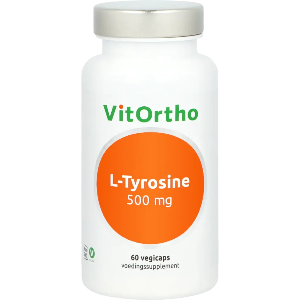VitOrtho L-Tyrosine 500mg (60 vega capsules)