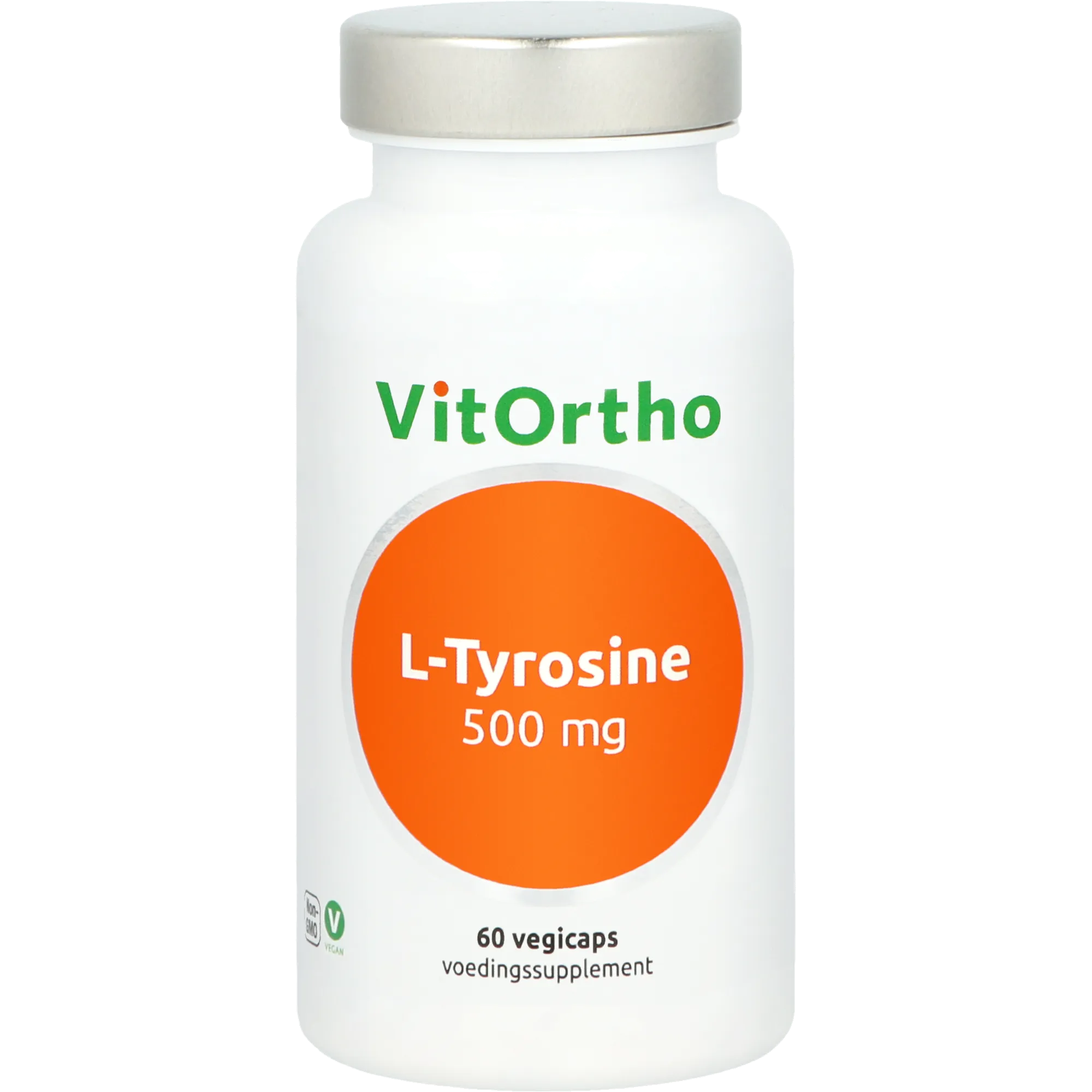 VitOrtho L-Tyrosine 500mg (60 vega capsules)