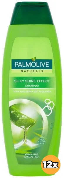 12x Palmolive Shampoo Naturals Silky Shine (12 x 350 ml)