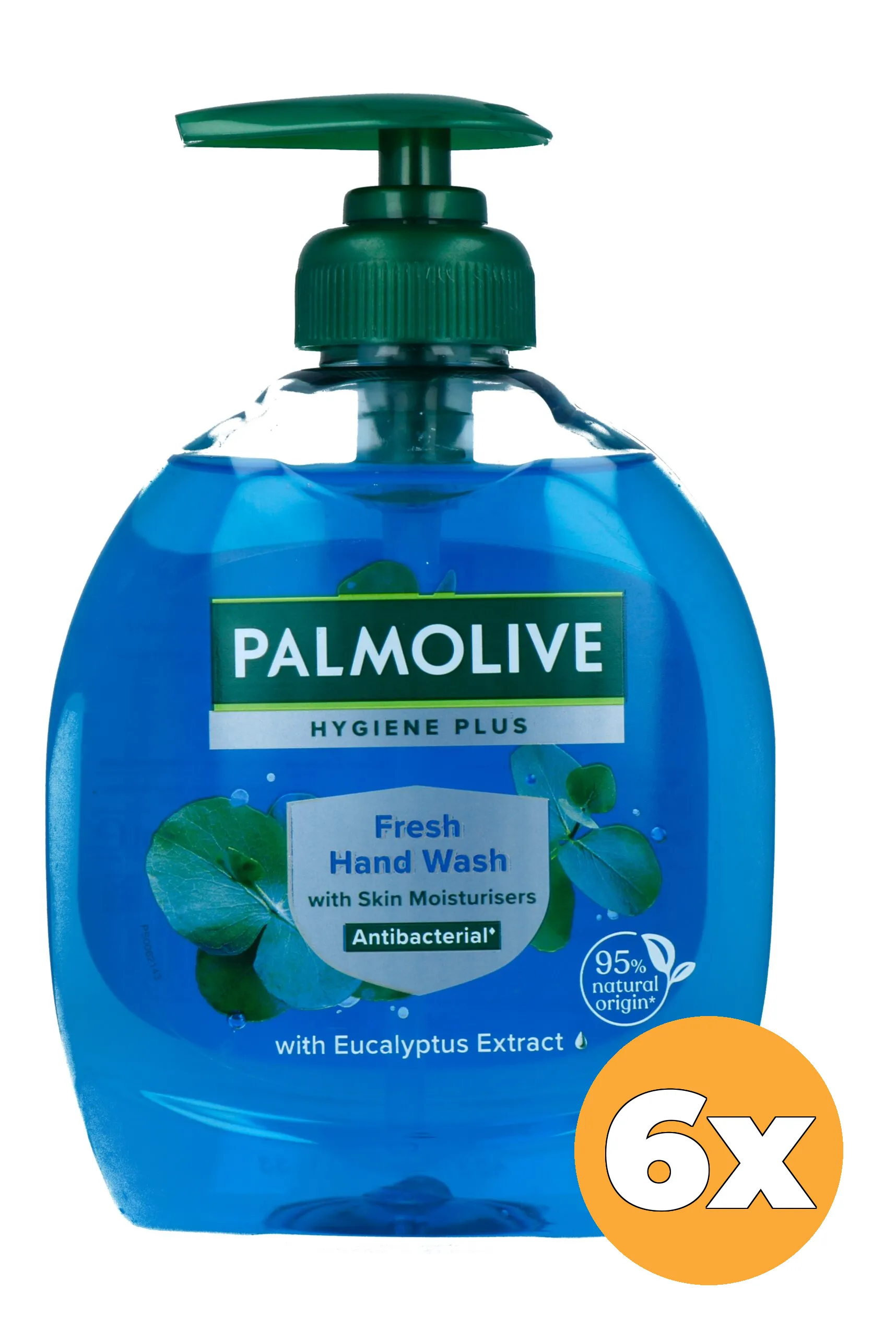 6x Palmolive Vloeibare Zeep Hygiene Plus Fresh Pomp (6 x 300 ml)