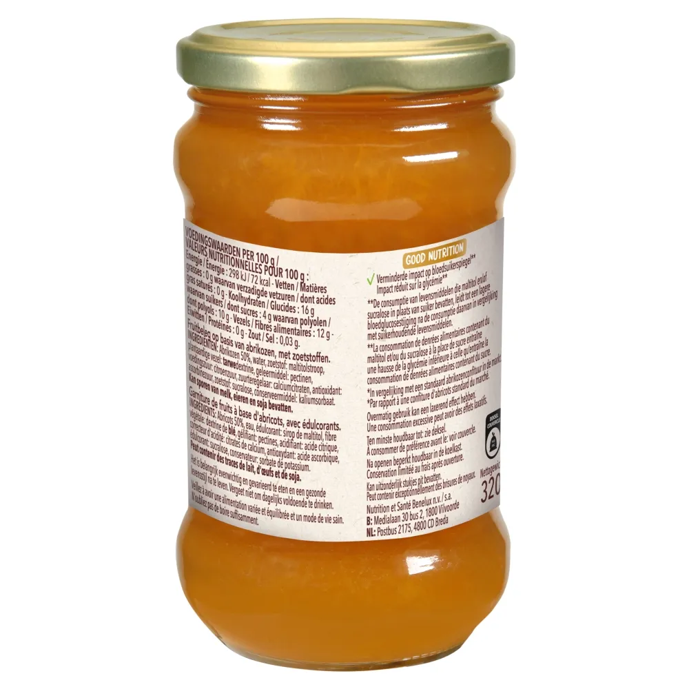 Céréal Abrikozenjam Glucoregul (320 gr)