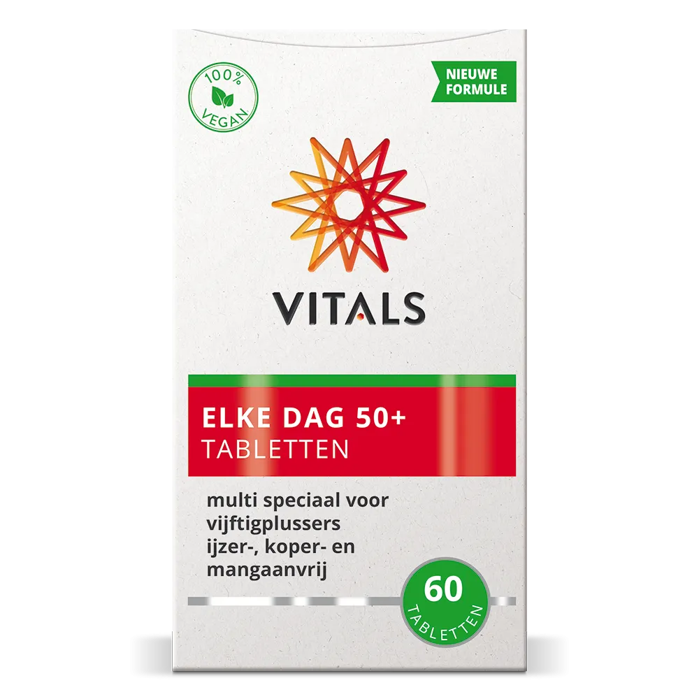 Vitals Elke Dag 50+ (60 tabletten)