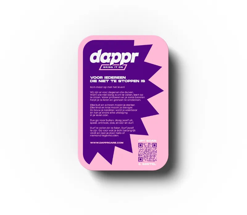 Dappr Sensitive Pleisters Savanne (21 stuks)