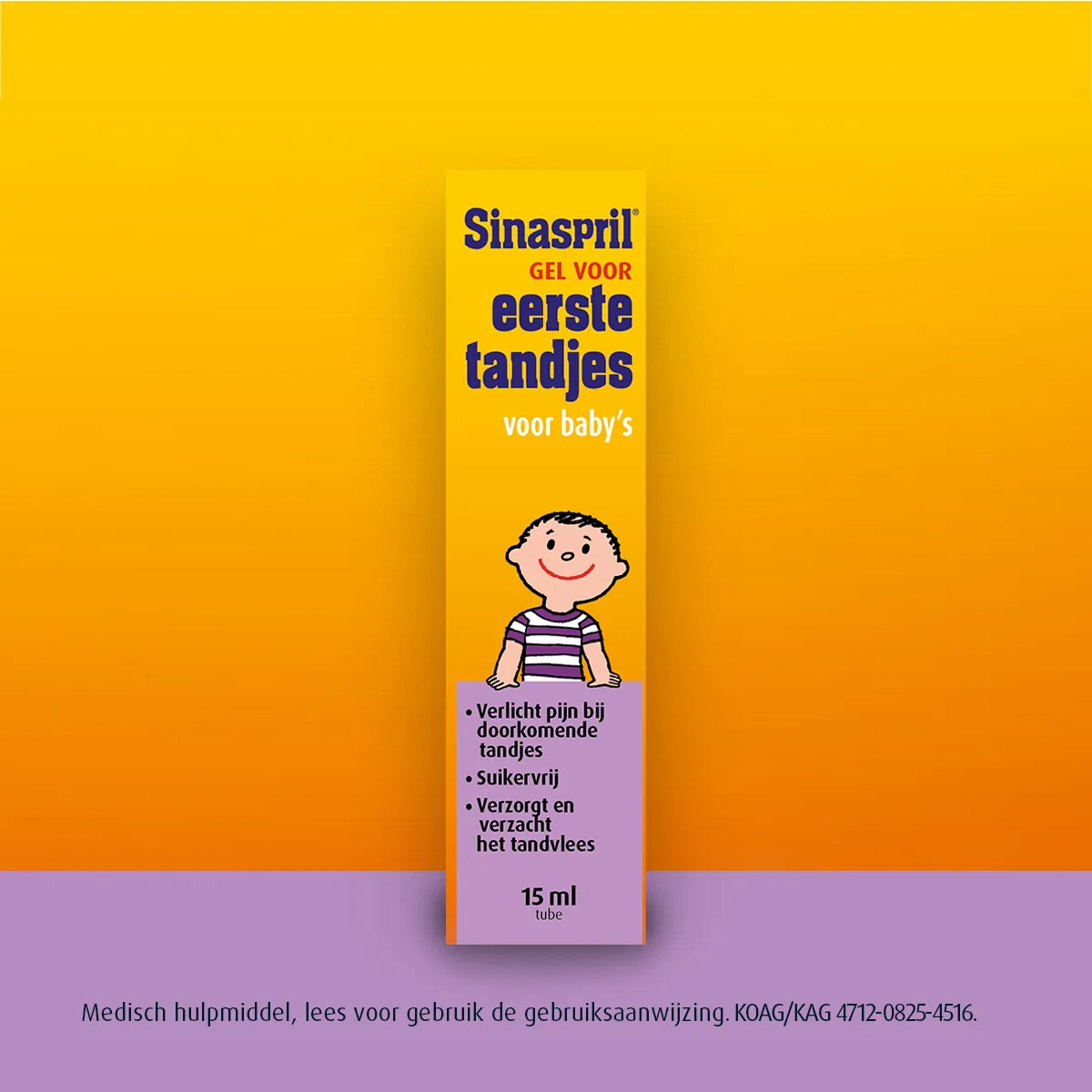 Sinaspril Gel Voor Eerste Tandjes (15  ml) - image 3