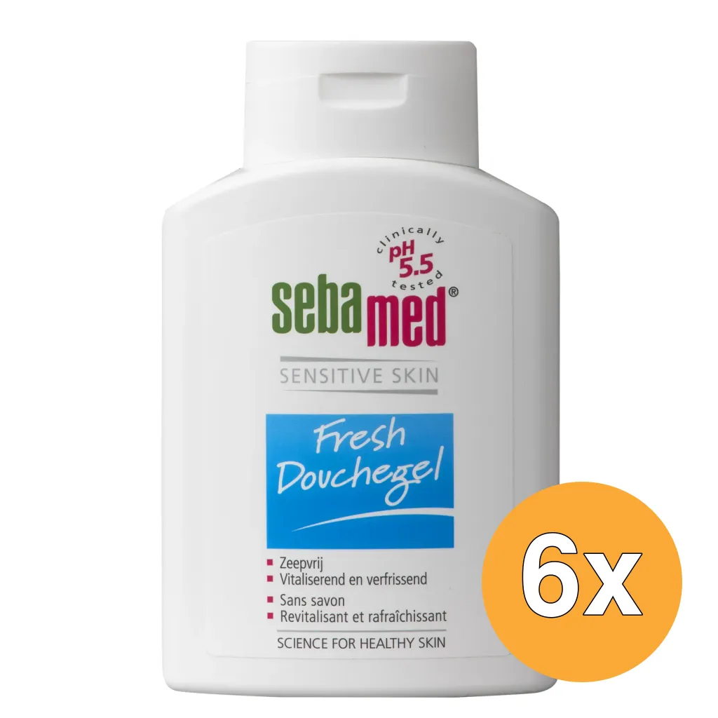6x Sebamed Douchegel (200 ml)