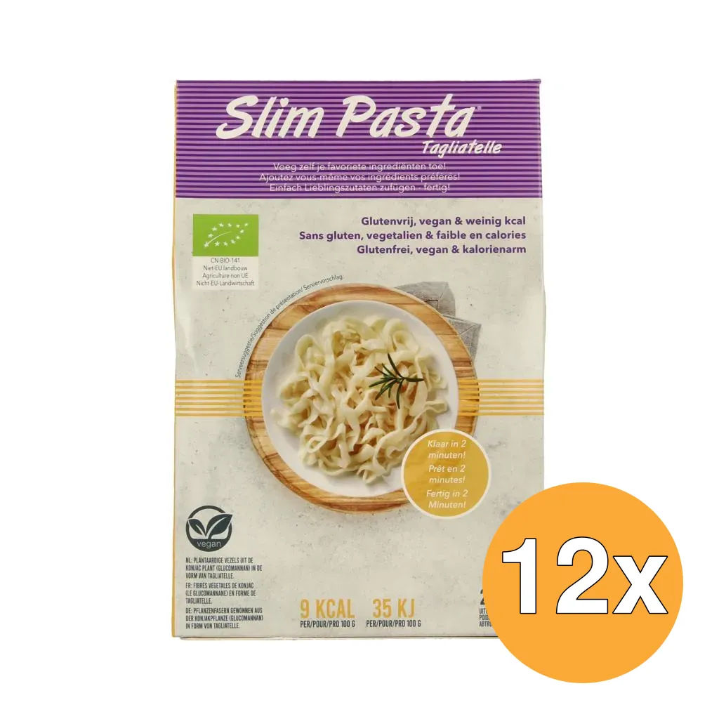 12x Slim Pasta Tagliatelle Bio (270 gr)