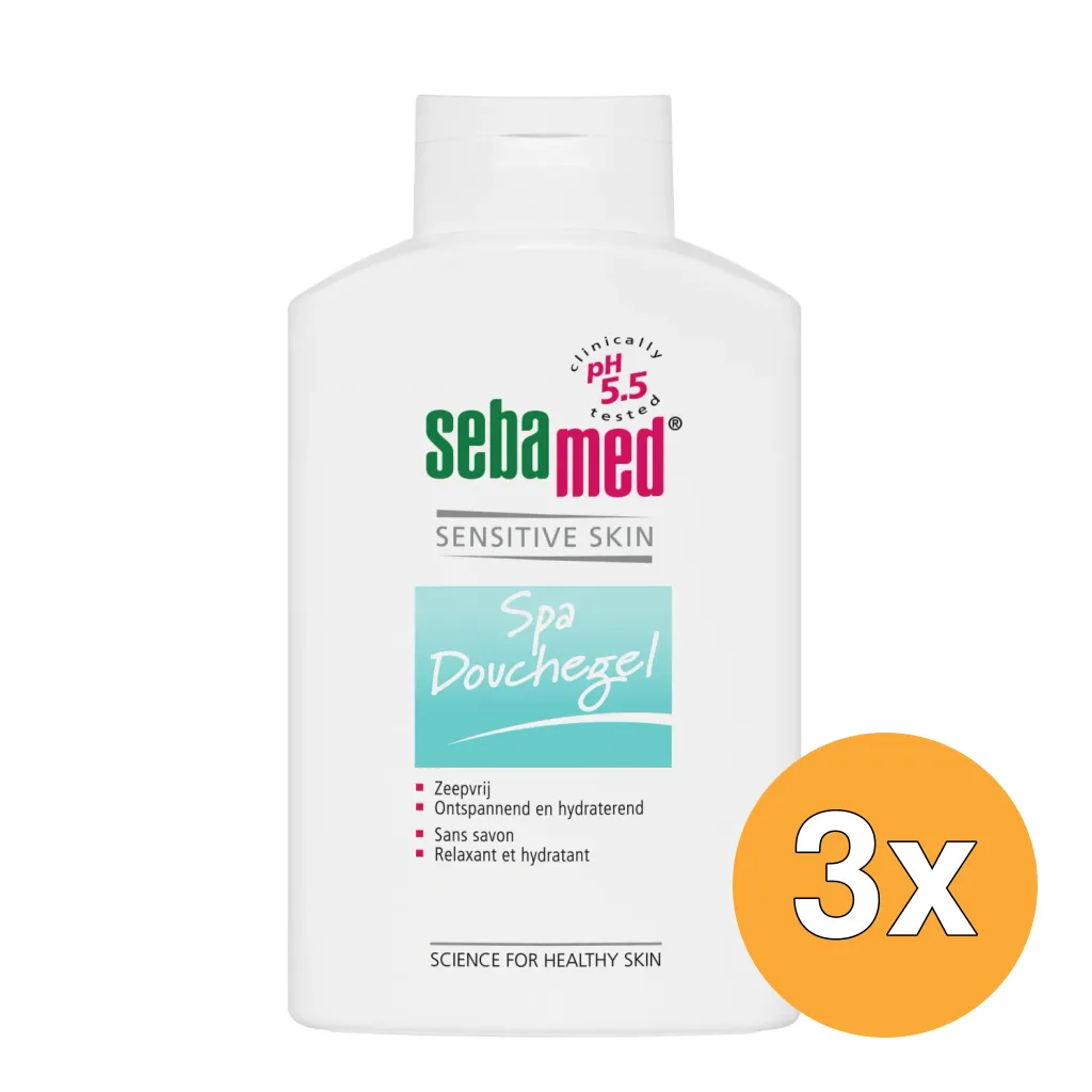 3x Sebamed Spa shower (400 ml)