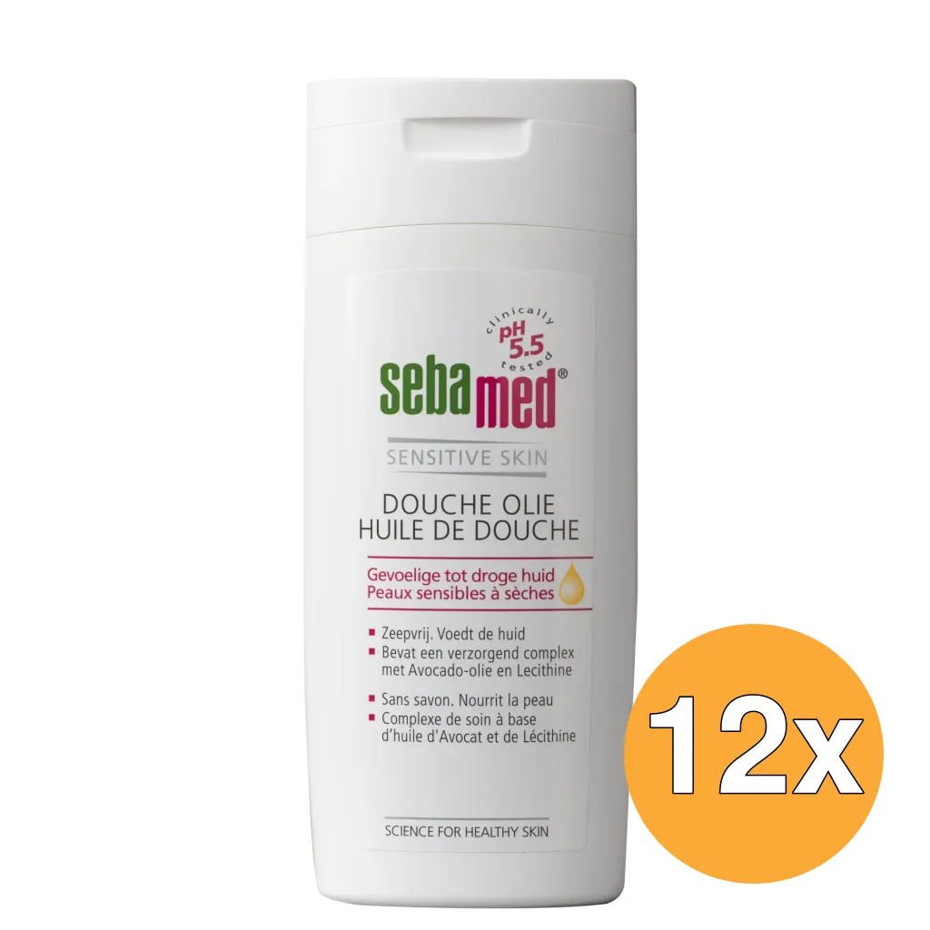 12x Sebamed Douche olie (200 ml)