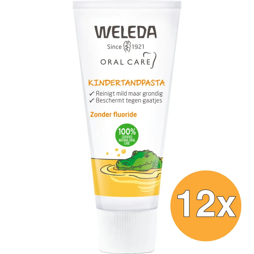 12x WELEDA Kindertandpasta (50 ml)