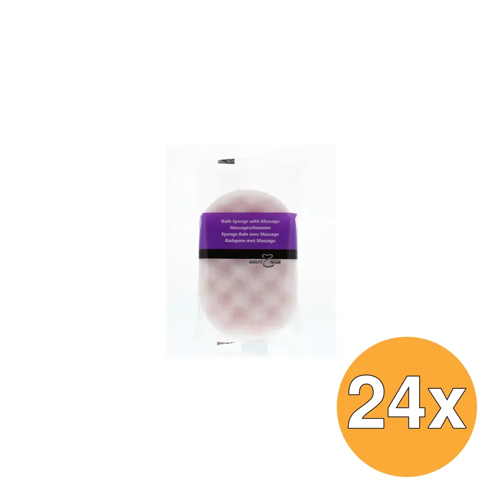 24x Multy Multi Badspons Massage Assorti (1 stuk)