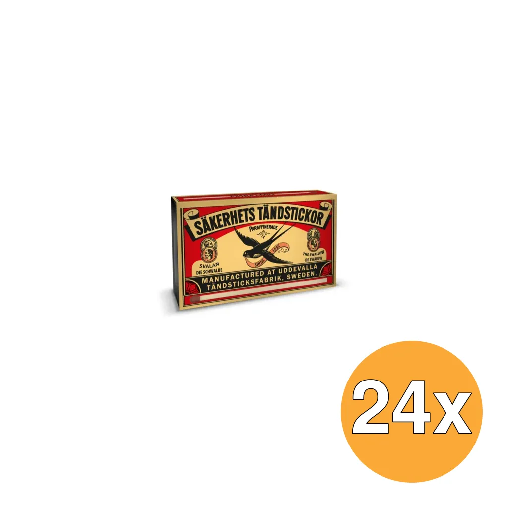 24x Zwaluw XL Lucifers (45 stuks)