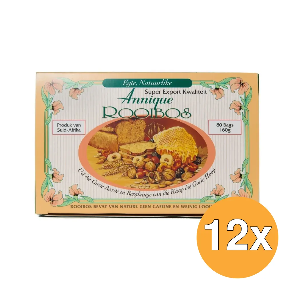 12x Annique Rooibosthee (80 stuks)