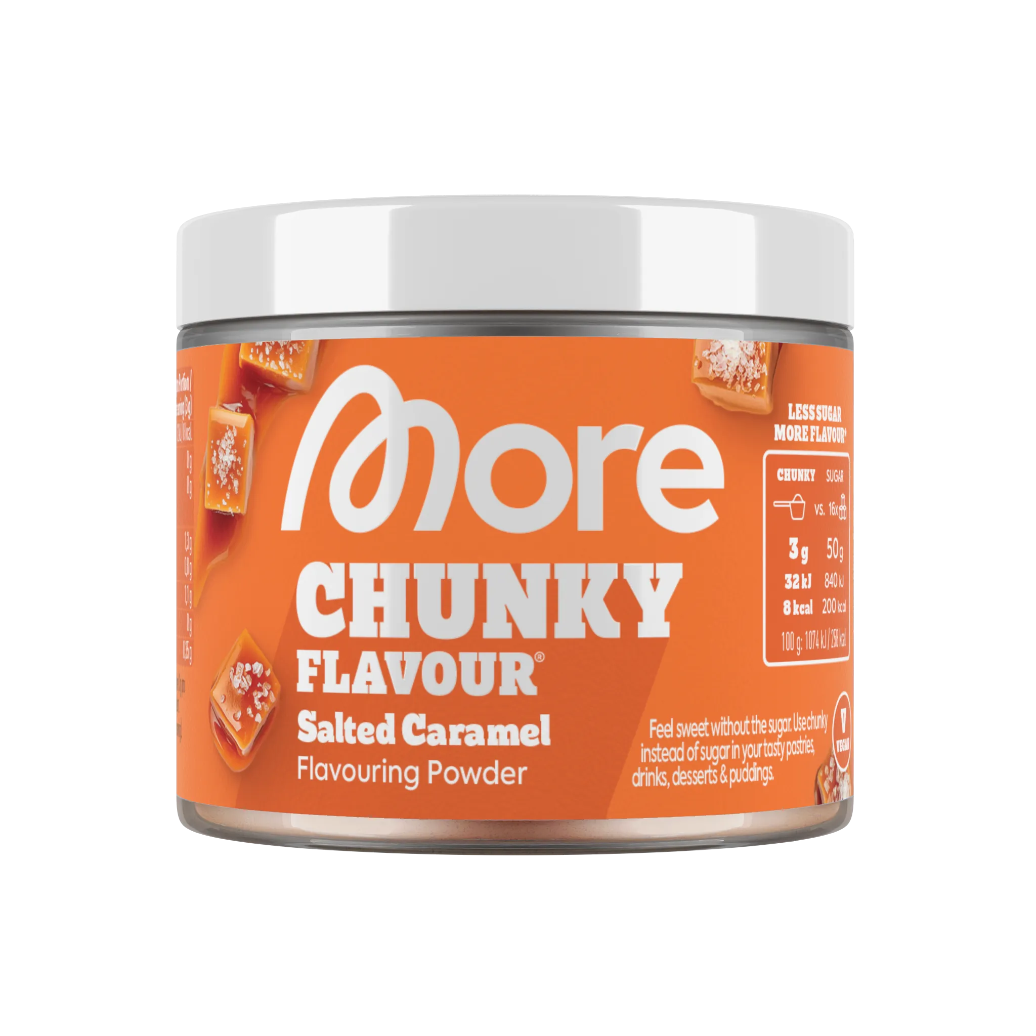 MORE Chunky Flavour Salted Caramel (vegan) (100 gr)