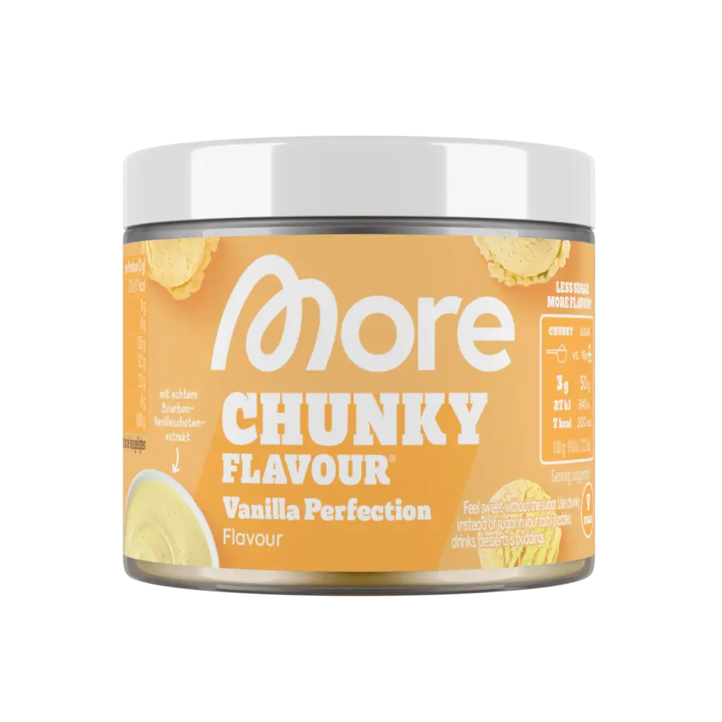 MORE Chunky Flavour Vanilla Perfection (vegan) (90 gr)
