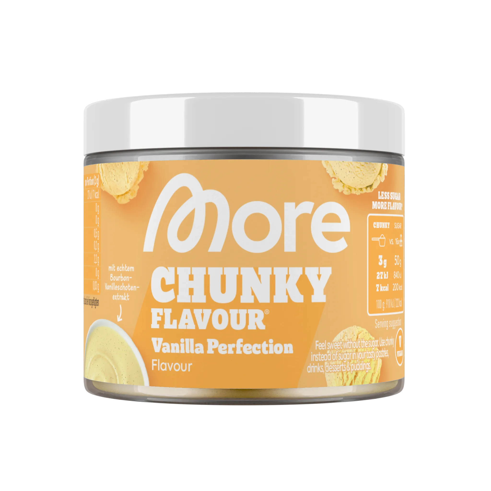 MORE Chunky Flavour Vanilla Perfection (vegan) (90 gr)