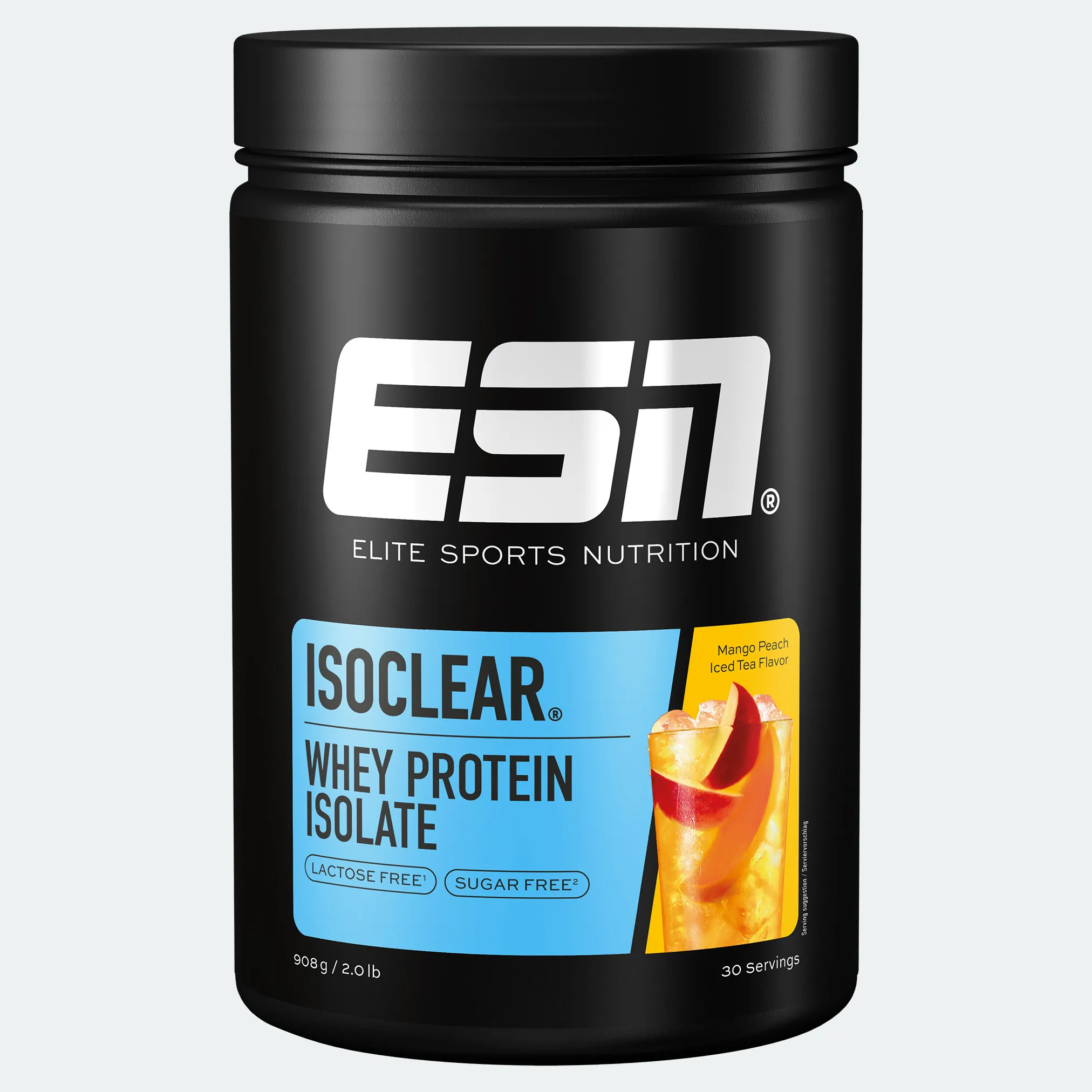 ESN ISOCLEAR Whey Isolate Mango Peach Iced Tea (908 gr)