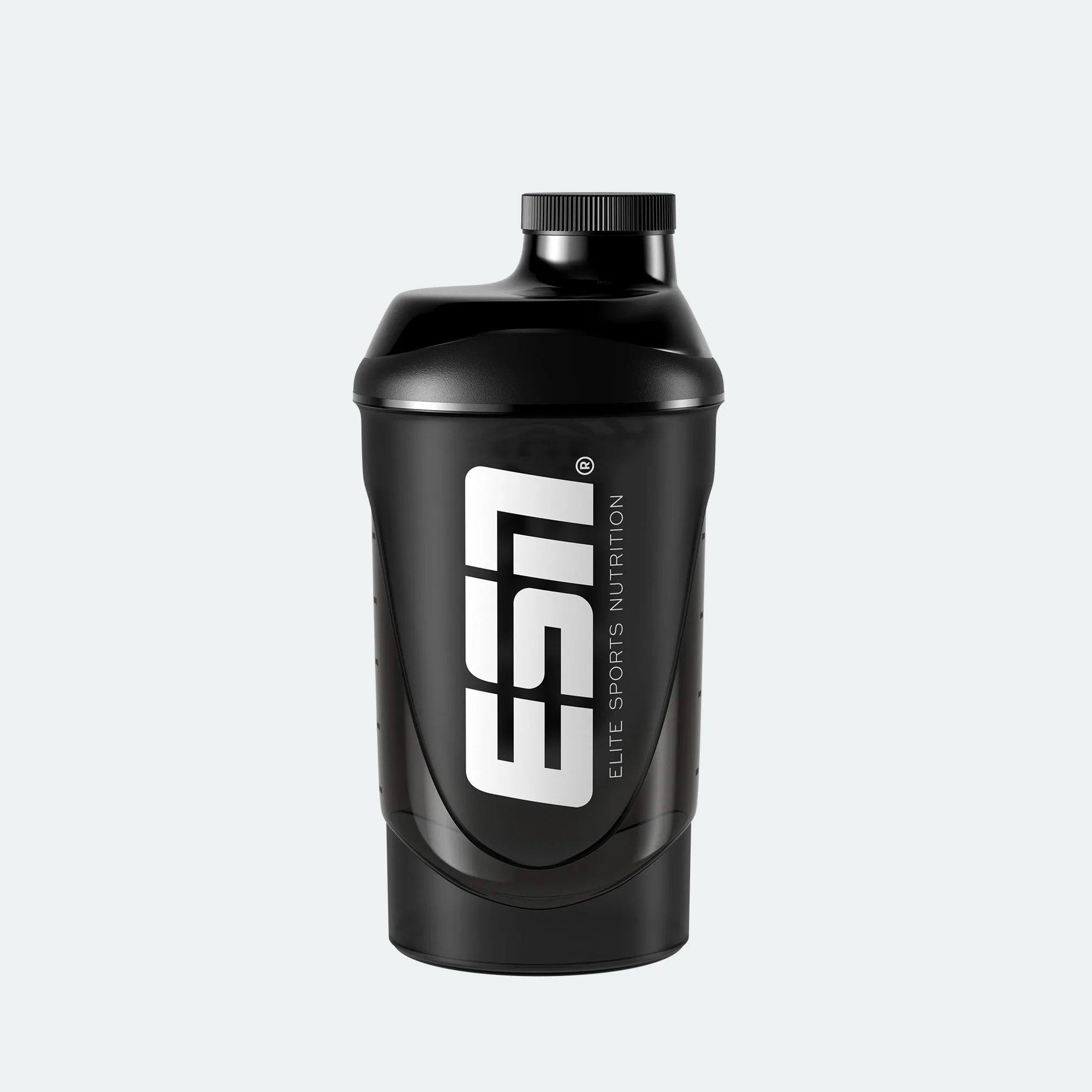 ESN Shaker Black Transparent 600 ml (1 stuk)