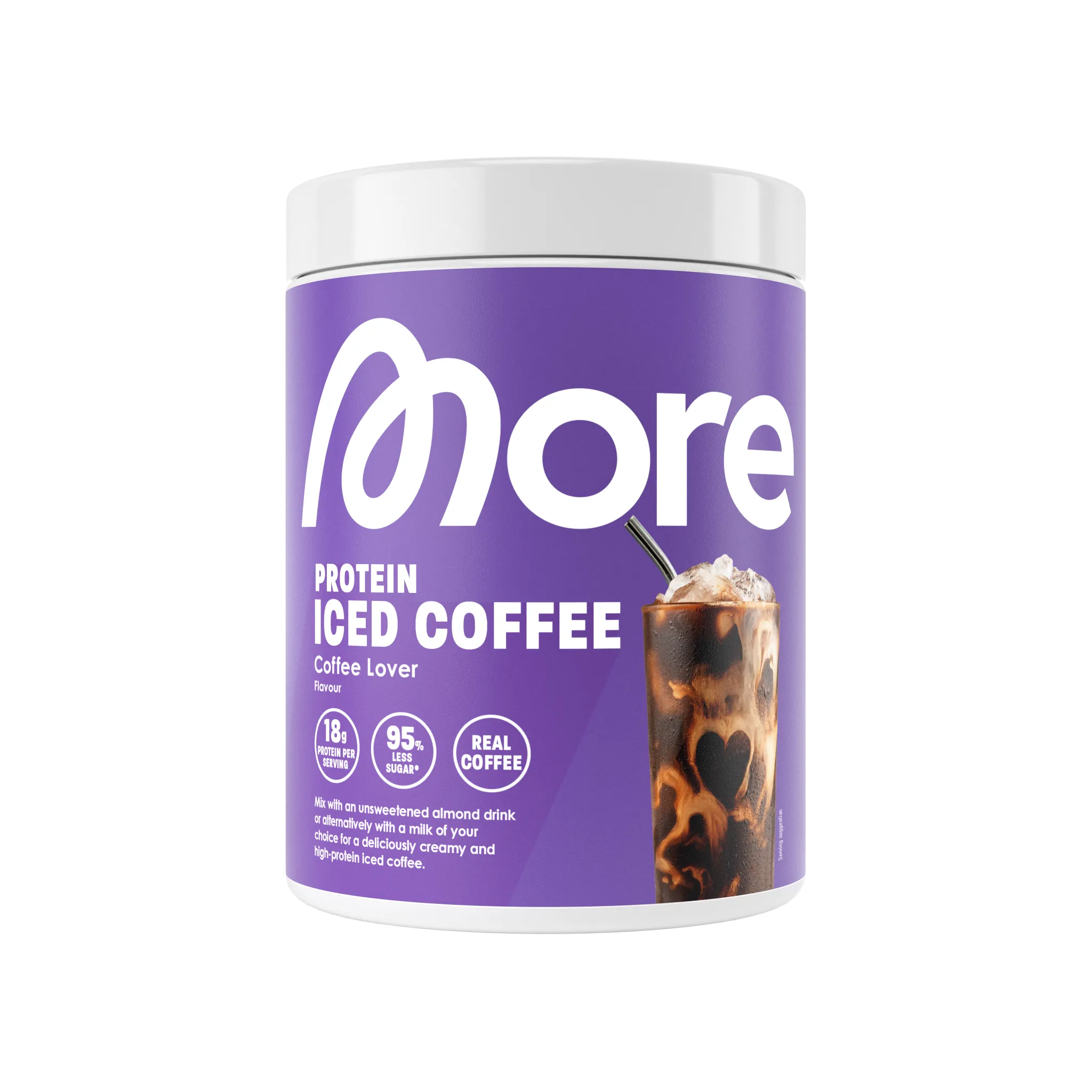 MORE Protein Iced Coffee Coffee Lover (300 gr)
