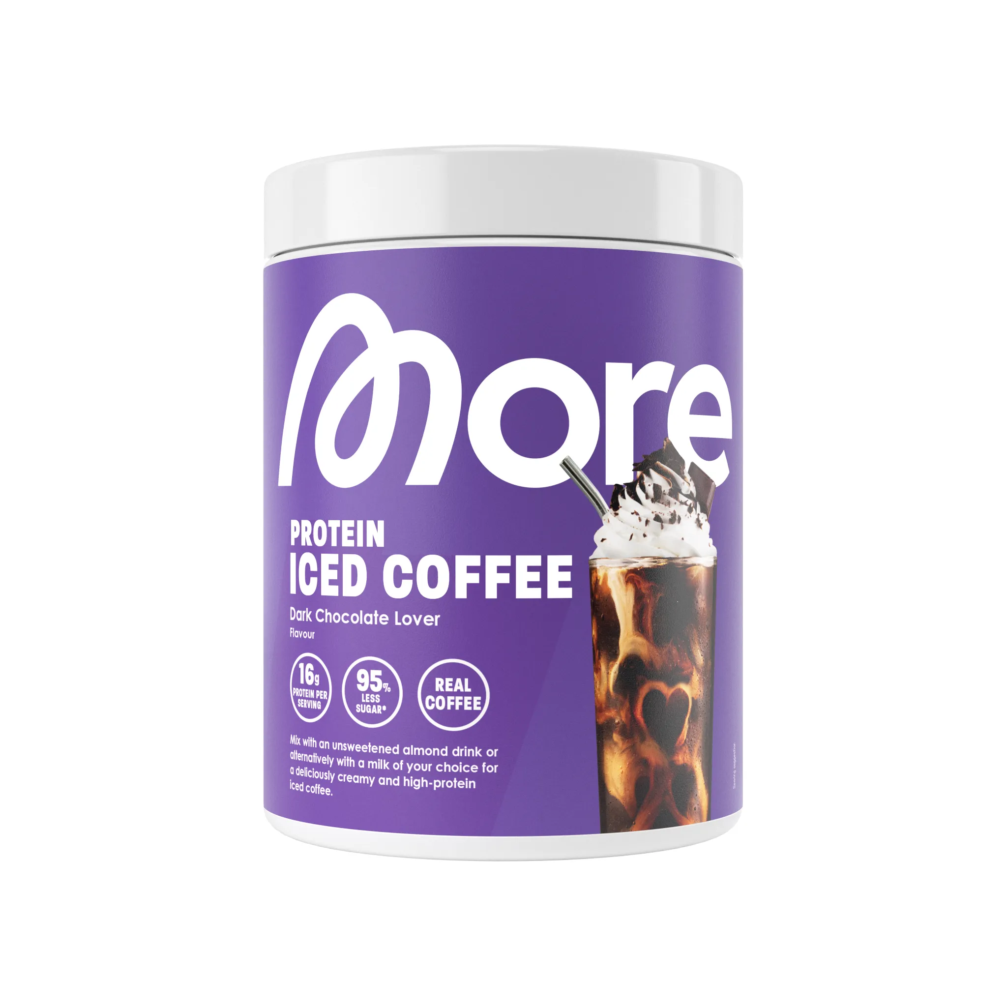 MORE Protein Iced Coffee Dark Chocolate Lover (300 gr)