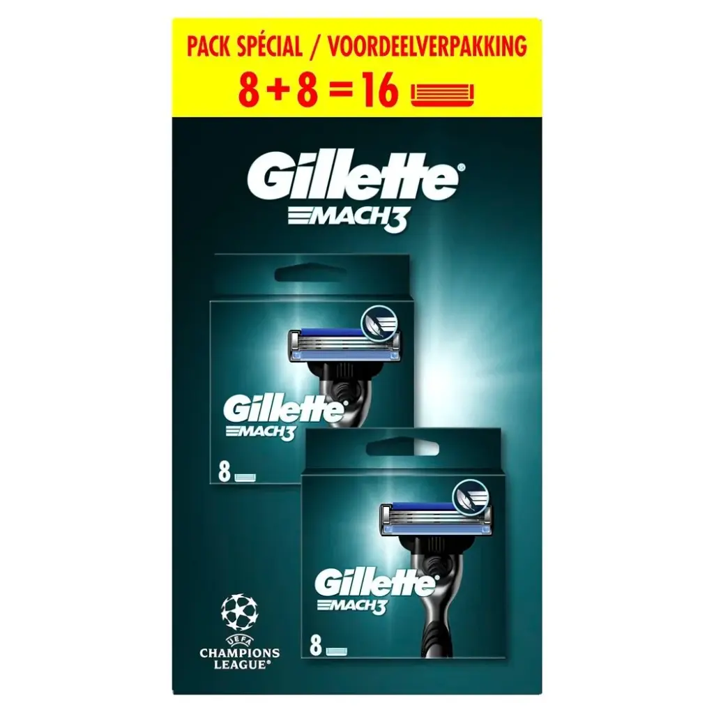 Gillette Mach3 Blades (16 stuks)