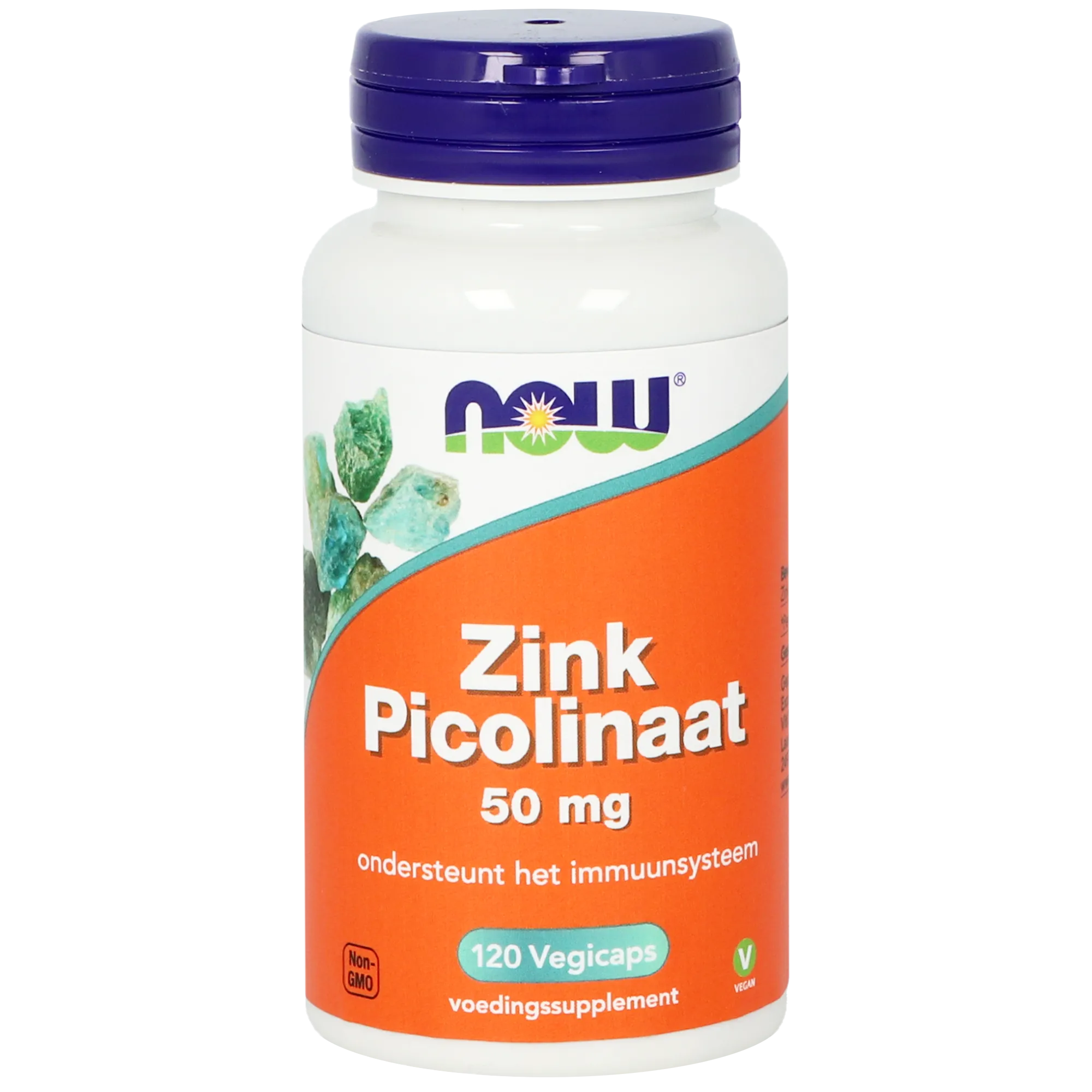 Now Zink Picolinaat 50 mg (120 vega capsules)