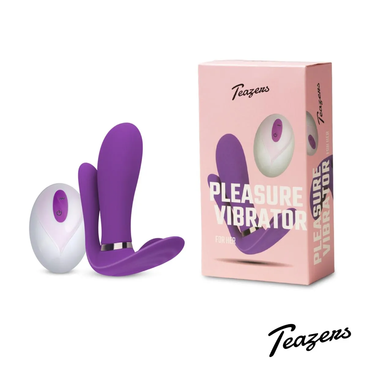 Teazers Remote Pleaser Vibrator Paars (1 stuk)