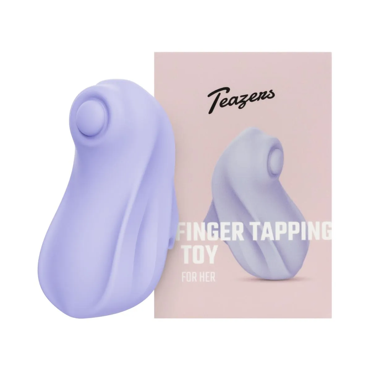 Teazers Vinger Vibrator Tikkende Stimulator Paars (1 stuk)