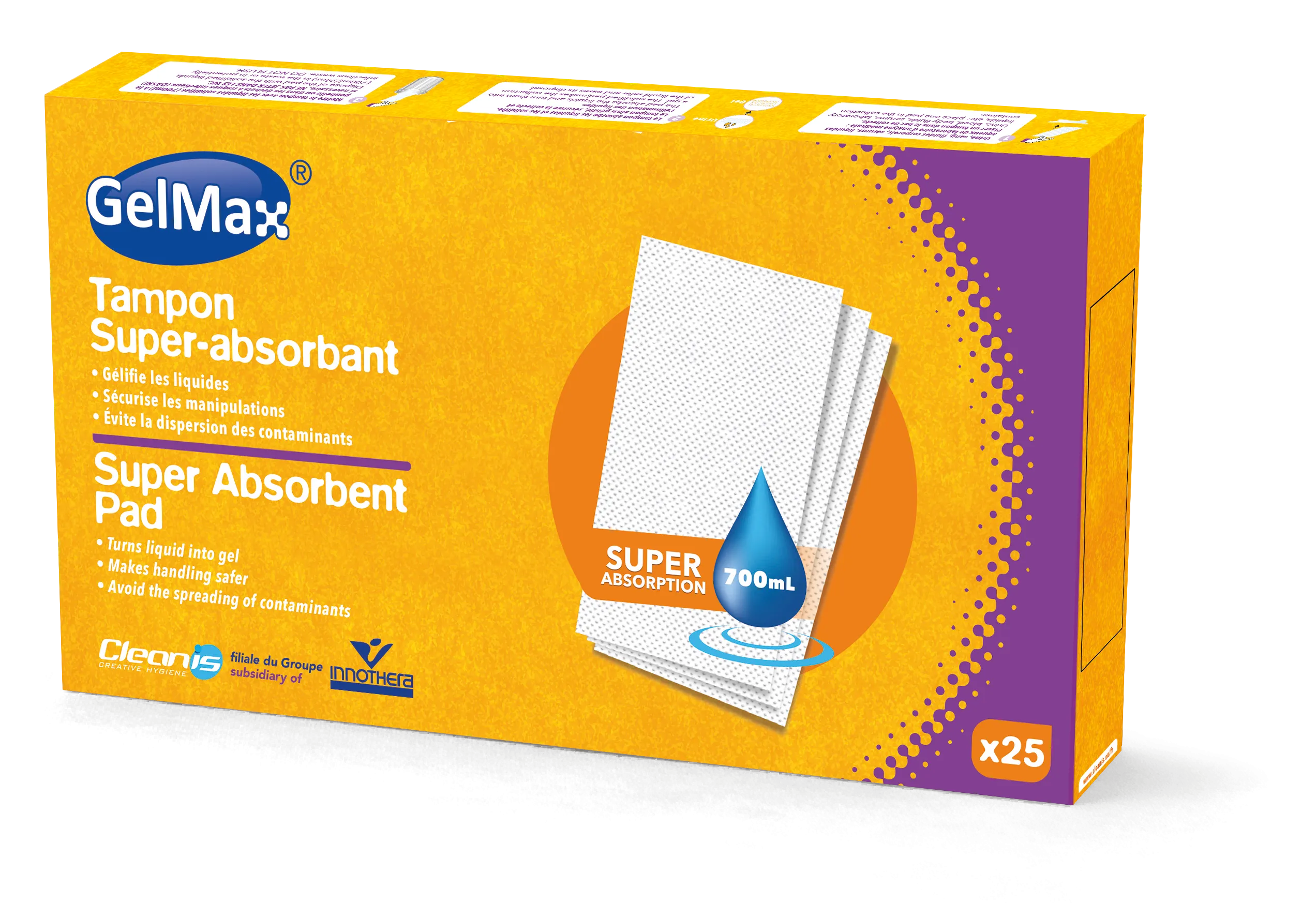 CareBag Super Absorberende Inleggers Gelmax (25 stuks)