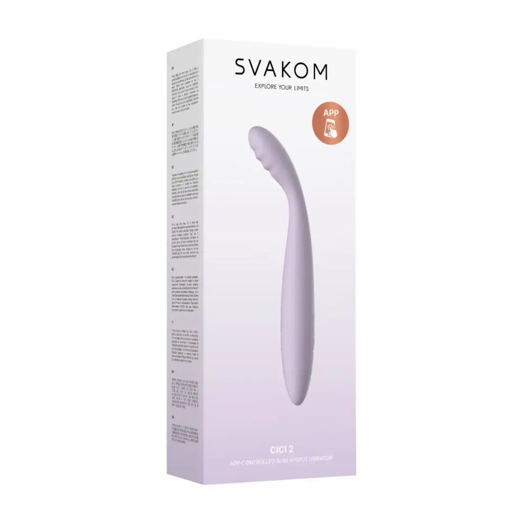 SVAKOM Cici 2 Flexible G-spot Vibratror Lavender (1 stuk)