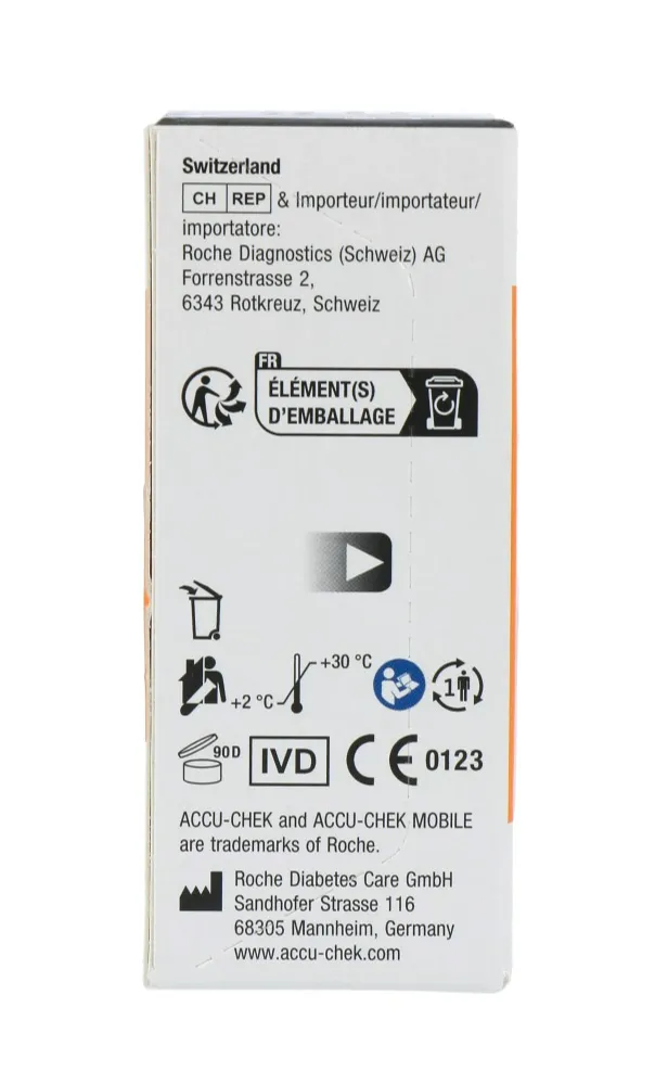 Roche Accu-chek Mobile Testcassette (50 stuks) - image 2