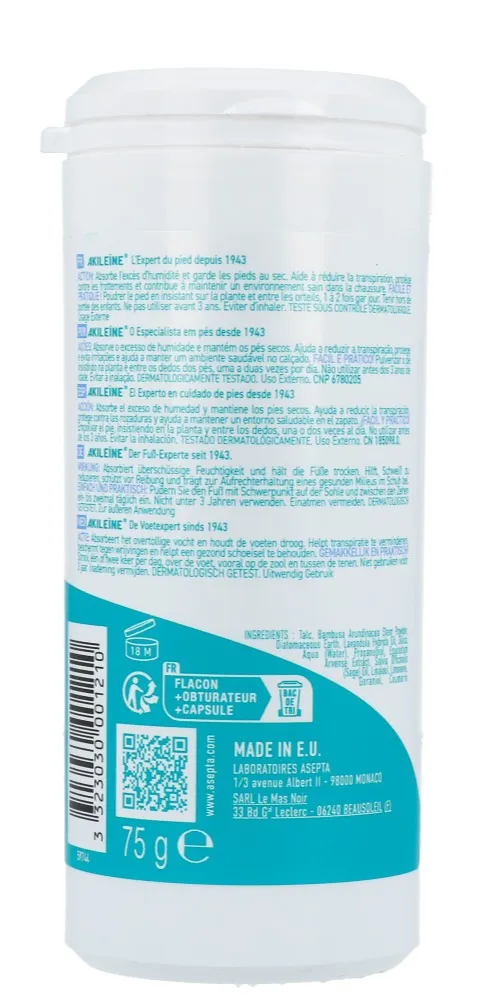 Akileine Absorberend Poeder (75 gr)