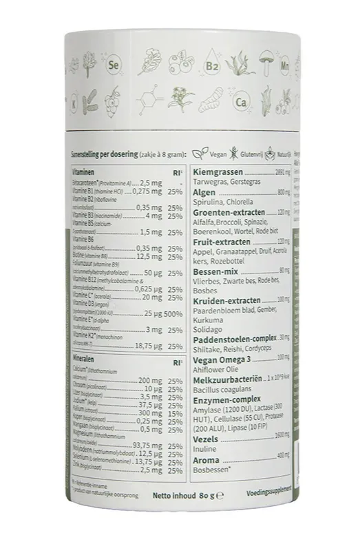 Alka Greens Multi+ Zakjes (10 stuks) - image 3