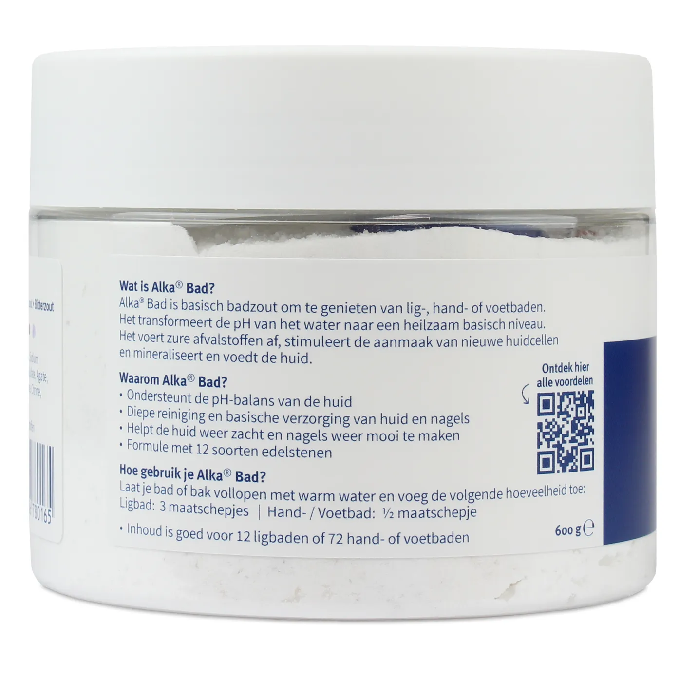 Alka Bad Basisch Badzout pH 8,5 (600 gr) - image 2