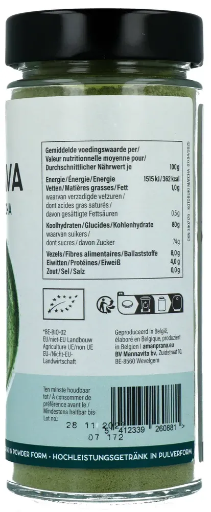 Aman Prana Gula Java Kotobuki Matcha (230 gr) - image 2