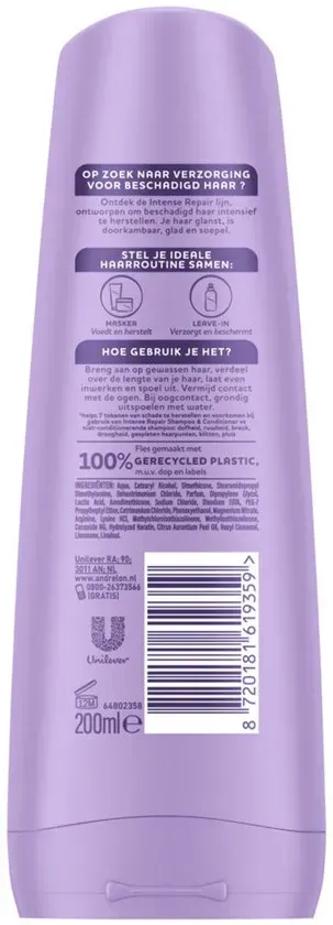 Andrelon Conditioner Intens Repair Beschadigd Haar (200 ml)