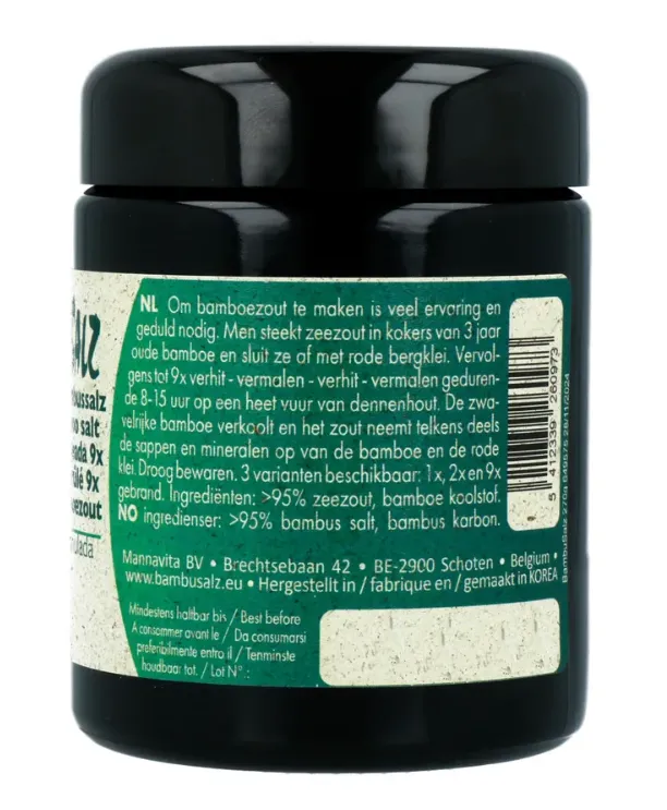 Bambu Salz Bamboezout Grof 9x Gebrand (270 gr)
