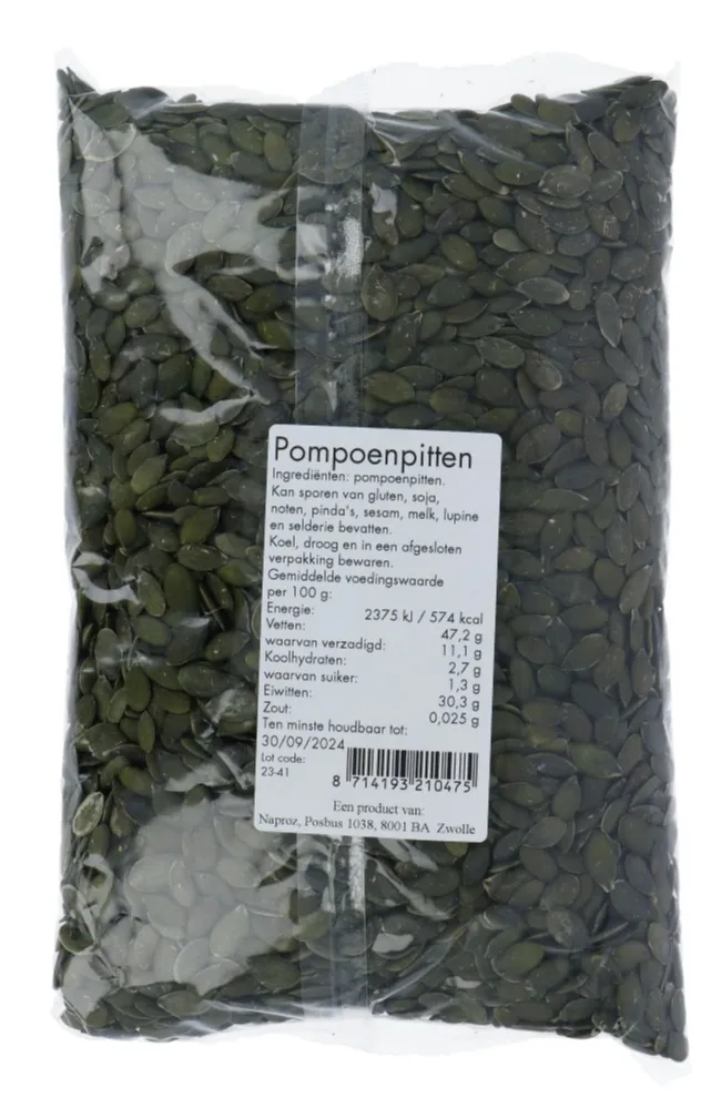 Boerjan Pompoenpitten (1000 gr)