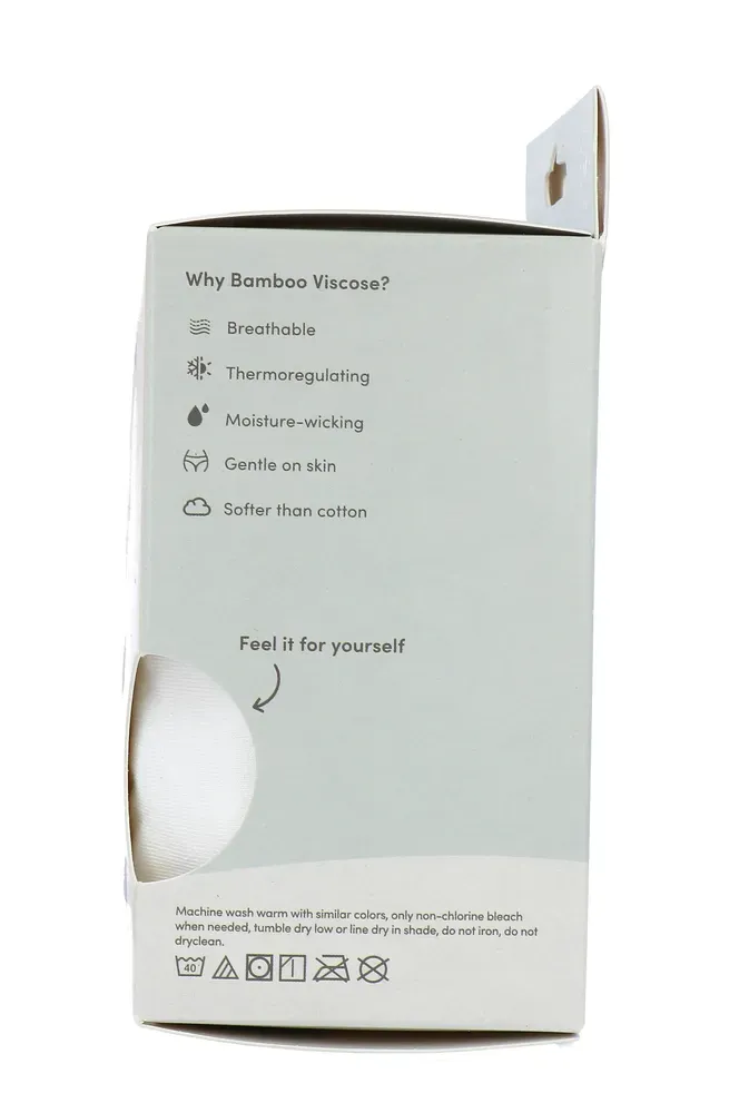 Boody Damestop Lange Mouw Wit L (1 stuk) - image 2