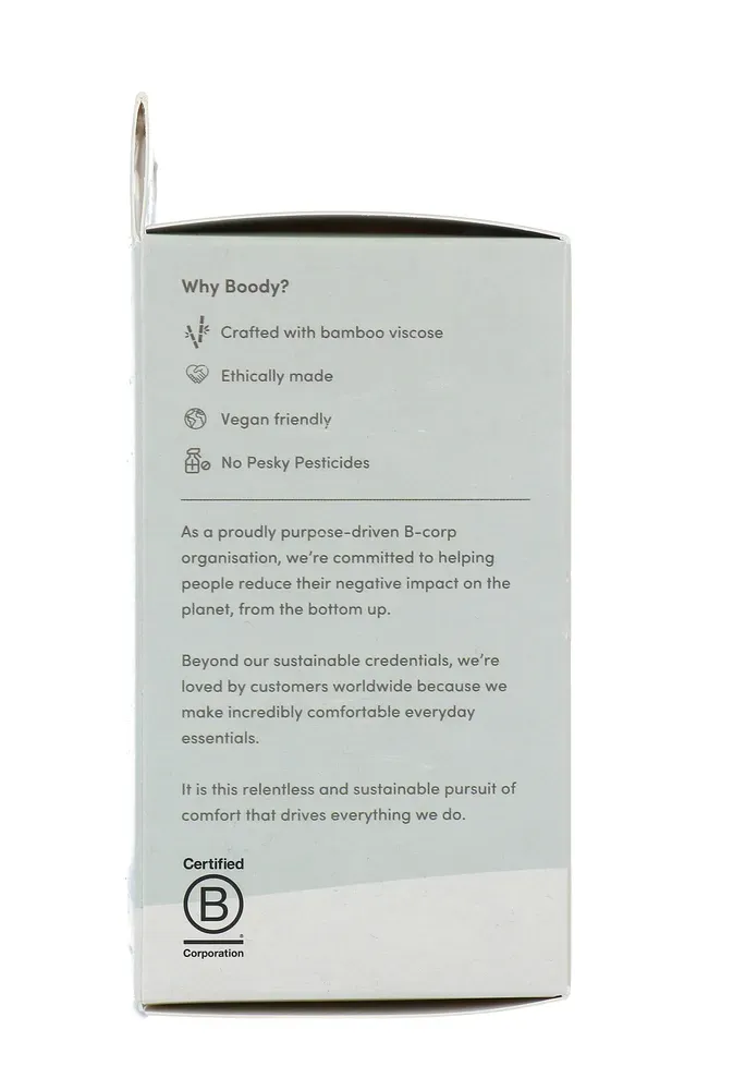 Boody Damestop Lange Mouw Wit L (1 stuk) - image 3