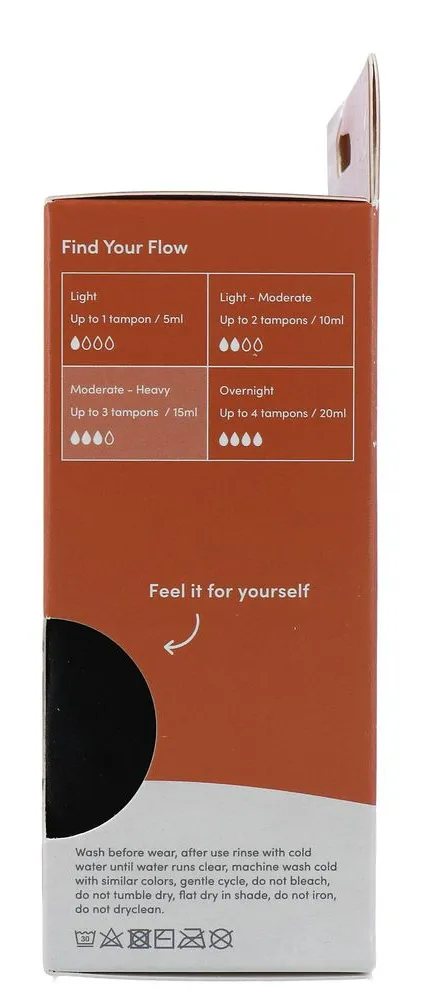 Boody Menstruatieondergoed Bikinislip Zwart Normaal/hevig Maat M (1 stuk) - image 8