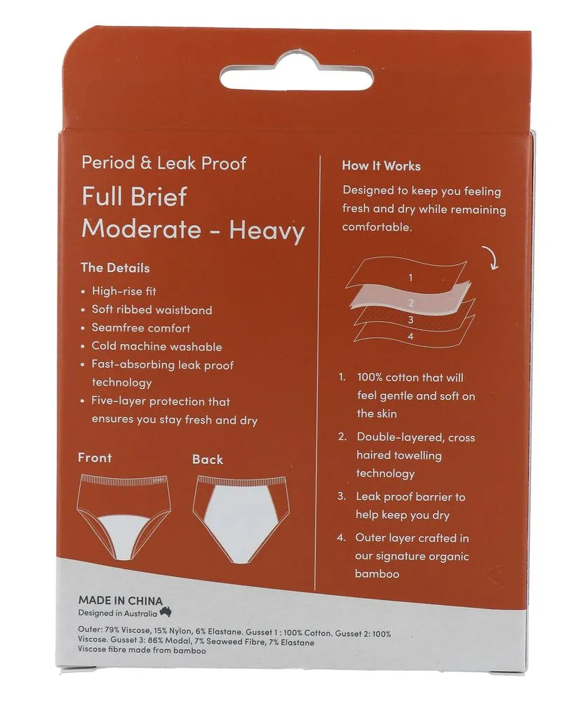 Boody Menstruatieondergoed Tailleslip Zwart Normaal/hevig Maat S (1 stuk) - image 6