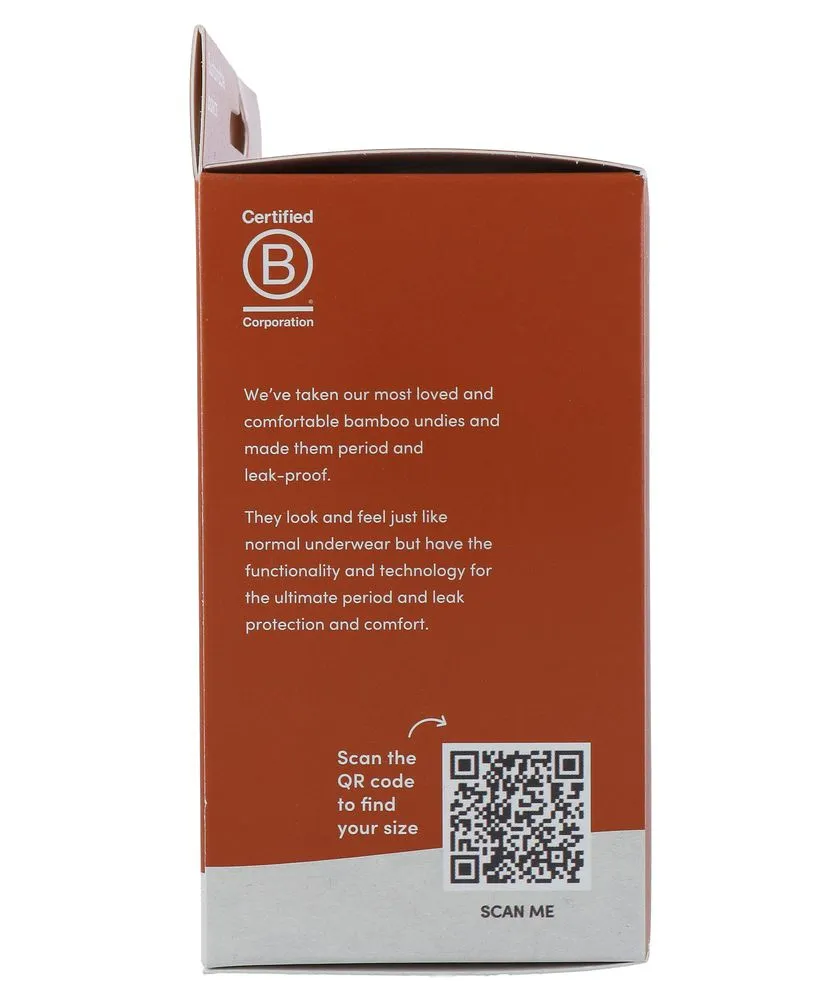 Boody Menstruatieondergoed Tailleslip Zwart Normaal/hevig Maat Xs (1 stuk) - image 7