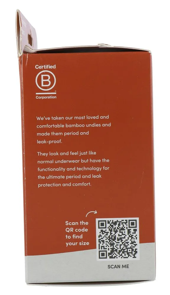 Boody Menstruatieondergoed Tailleslip Zwart Licht/normaal Maat M (1 stuk) - image 7