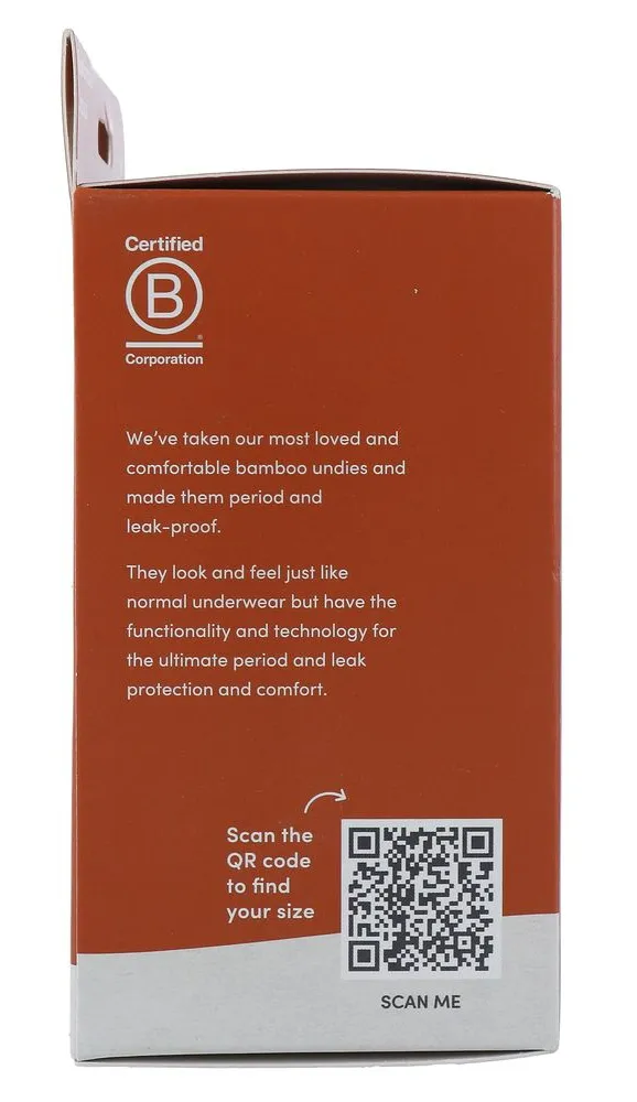 Boody Menstruatieondergoed Tailleslip Zwart Licht/normaal Maat XL (1 stuk) - image 8