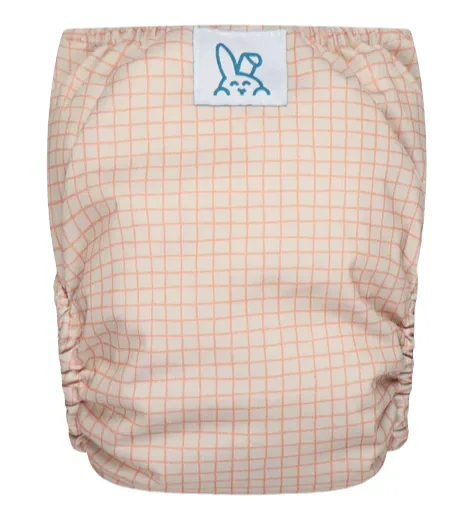 Bumbuns Easy Herbruikbare Luier Tiles Almond Drukknopen (1 stuk)