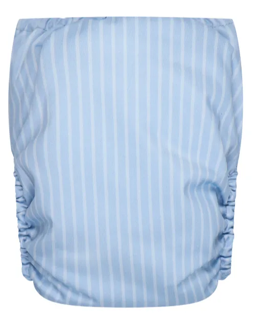 Bumbuns Easy Herbruikbare Luier Stripes Blue Sky Klittenband (1 stuk)